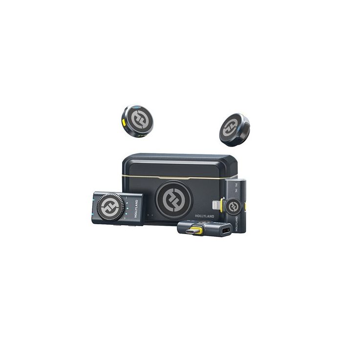 Hollyland Lark M2 Combo 2-Person Wireless Lavalier Mic