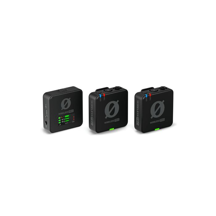 Rode Wireless Pro 2-Person Wireless Mic for Camera and Smartphone