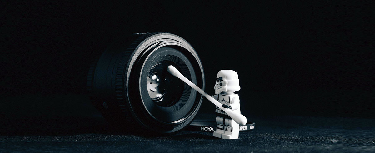 Lens cleaning